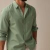 Green Cotton Shirt