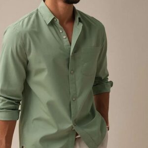 Green Cotton Shirt