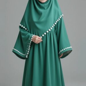 Abaya Green kids
